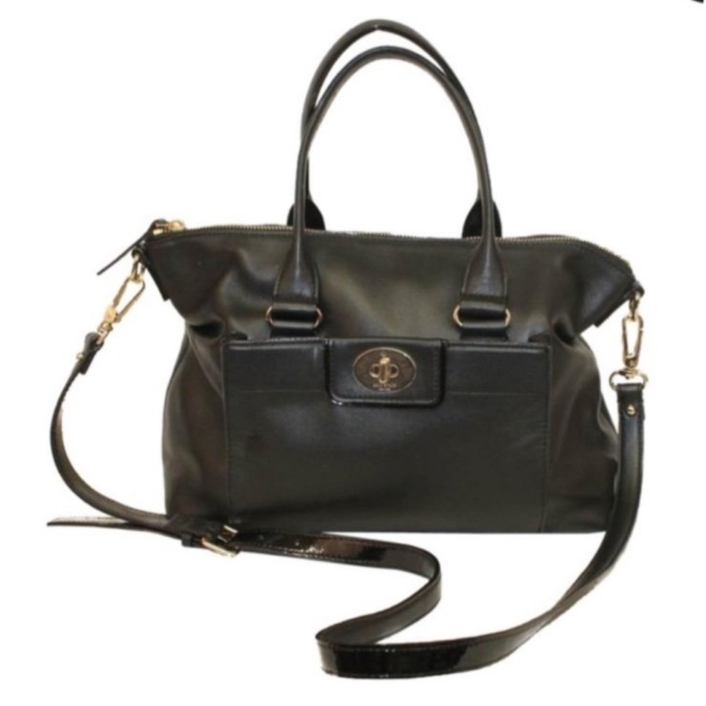 KATE SPADE NEW YORK Theresa Hampton Road BLACK HANDBAG